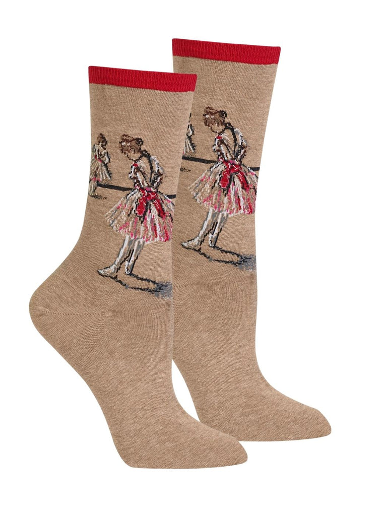 Women's Degas - Study Of A Dancer Socks – Sock City