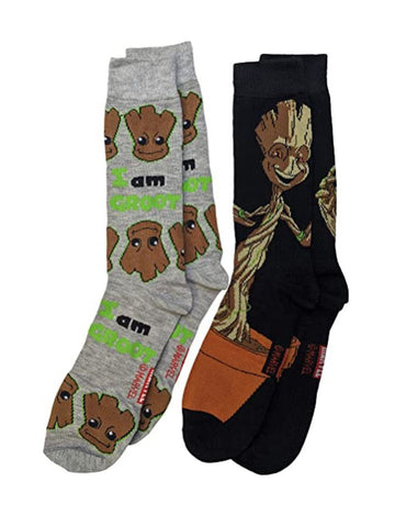 Men's Marvel - I am GROOT 2 Pack Socks