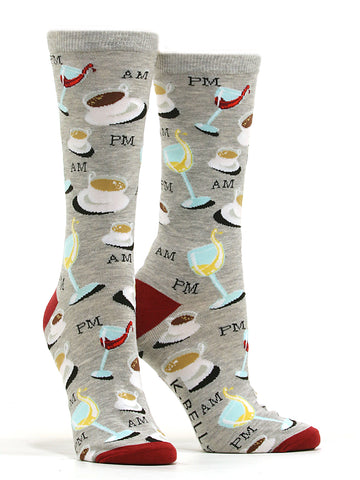 Women's Coffee and Wine Socks