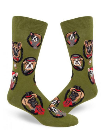 Men's Dapper Dogs Socks