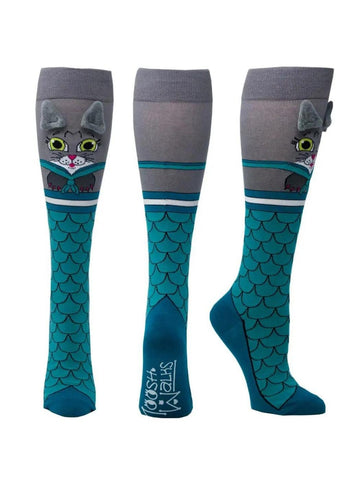 Women's Cat Mermaid Socks