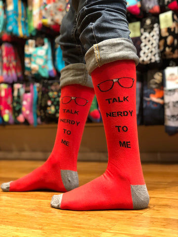 Men's Talk Nerdy To Me Socks