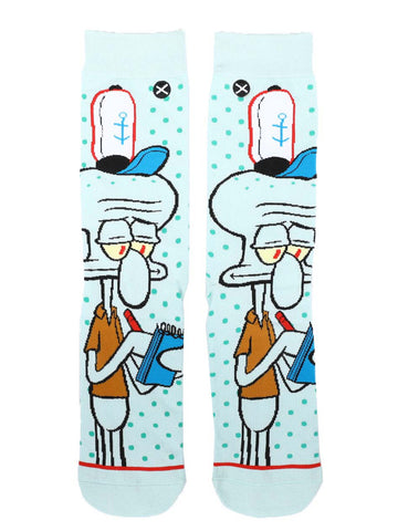 Men's Nickelodeon - Moody Squidward Socks