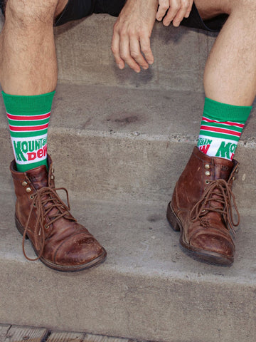 Men's Mountain Dew Retro Socks