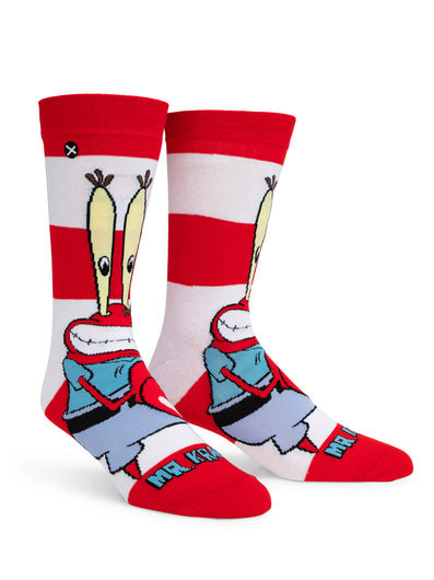 Men's Nickelodeon - Mr. Krabs Smile Socks