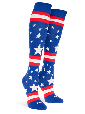 Women's Stars And Stripes Compression Socks