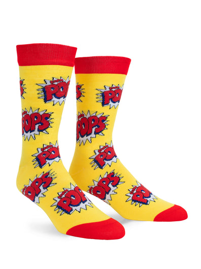 Men's Corn Pops Logo Socks