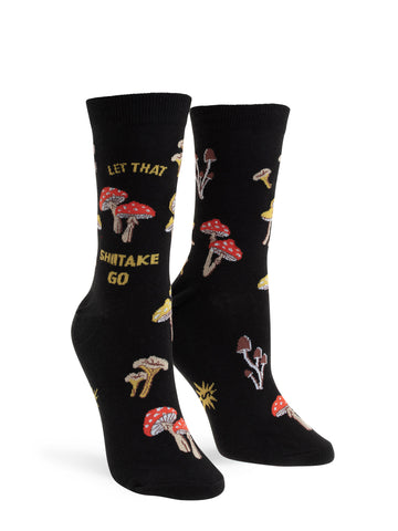 Women's Let That Shitake Go Socks