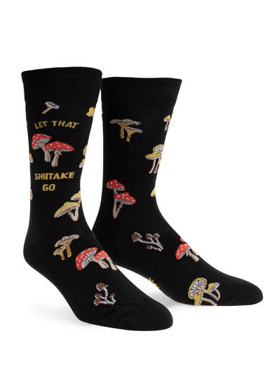 Men's Let That Shitake Go Socks