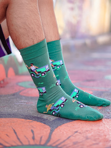 Men's My Other Car Is A Lawnmower Socks