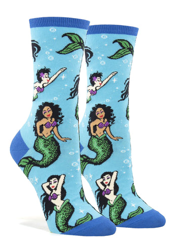 Women's Swimming With Sirens Socks