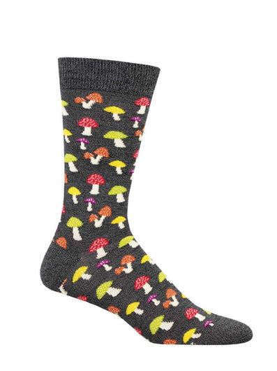 Men's Bamboo Colorful Caps Socks