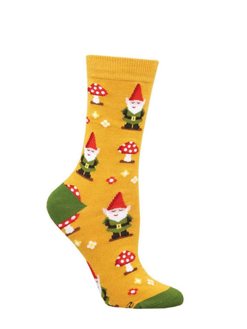 Women's Gnome More Mushroom Socks