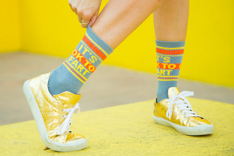 Men's It's OK To Fart Socks