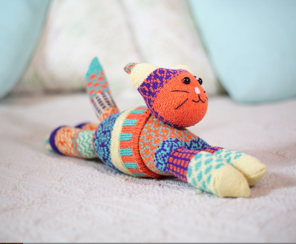 DIY Sock Cat and Heat Pad