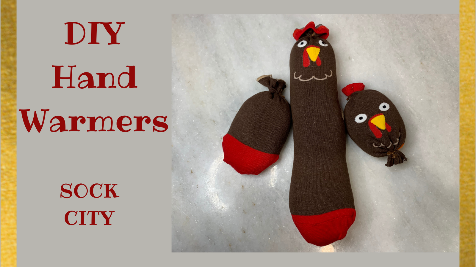 DIY Sock Hand Warmers