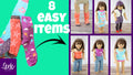 Make Doll Clothes from Socks | Easy DIY