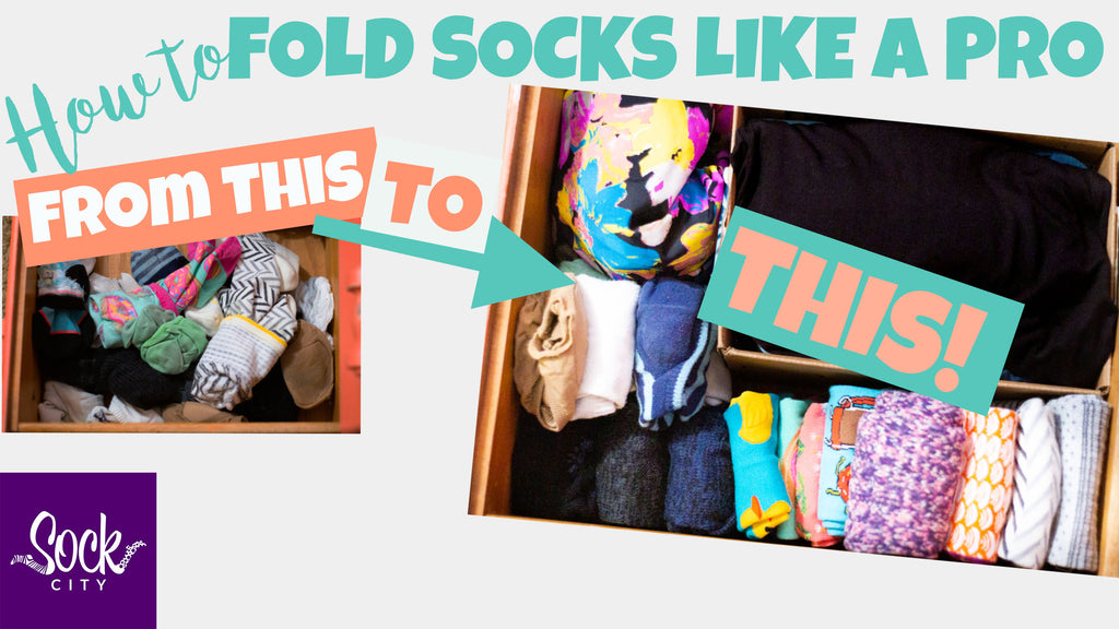 How to Fold Socks Like a Pro | Sock Drawer Organization – Sock City