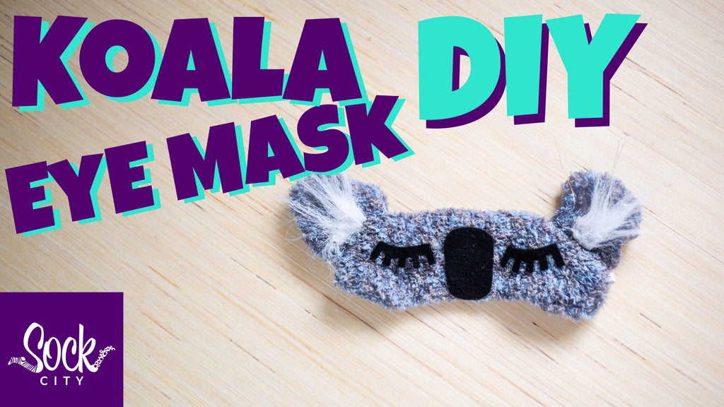 Koala Eye Mask DIY