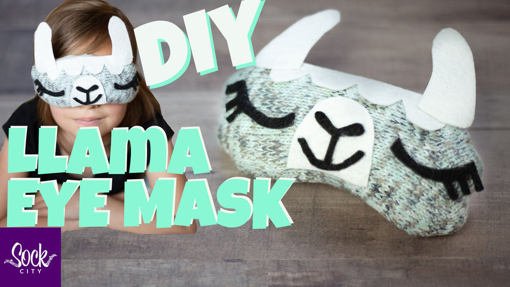 How to Make a Llama Sleep Eye Mask | Free Pattern | Fast and Easy DIY