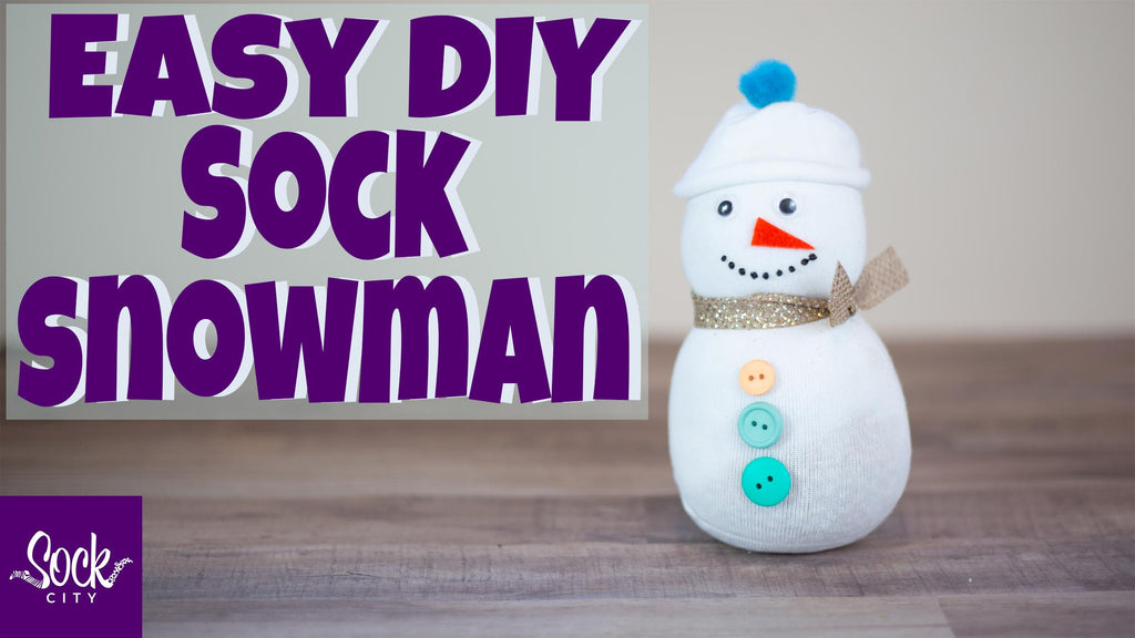 Easy DIY Sock Snowman Craft | Arts & Crafts to do with Kids