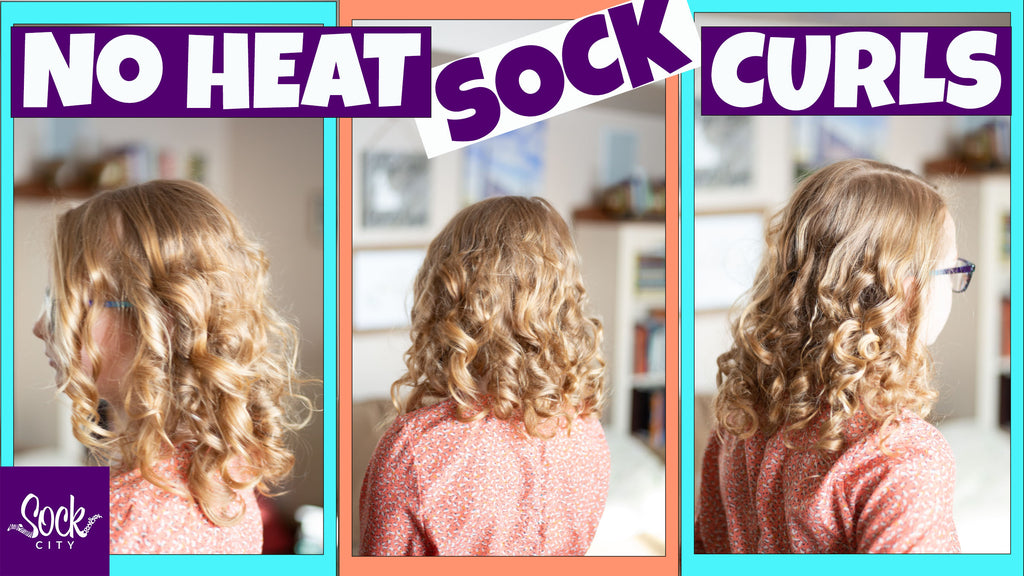 Heatless Sock Curls | Gorgeous Curls So Fast & Easy It Seems Crazy!