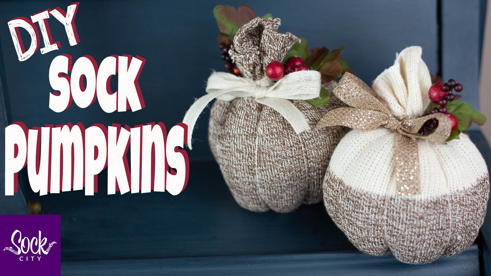 How to Make Sock Pumpkins | Fall Farmhouse Budget Decor
