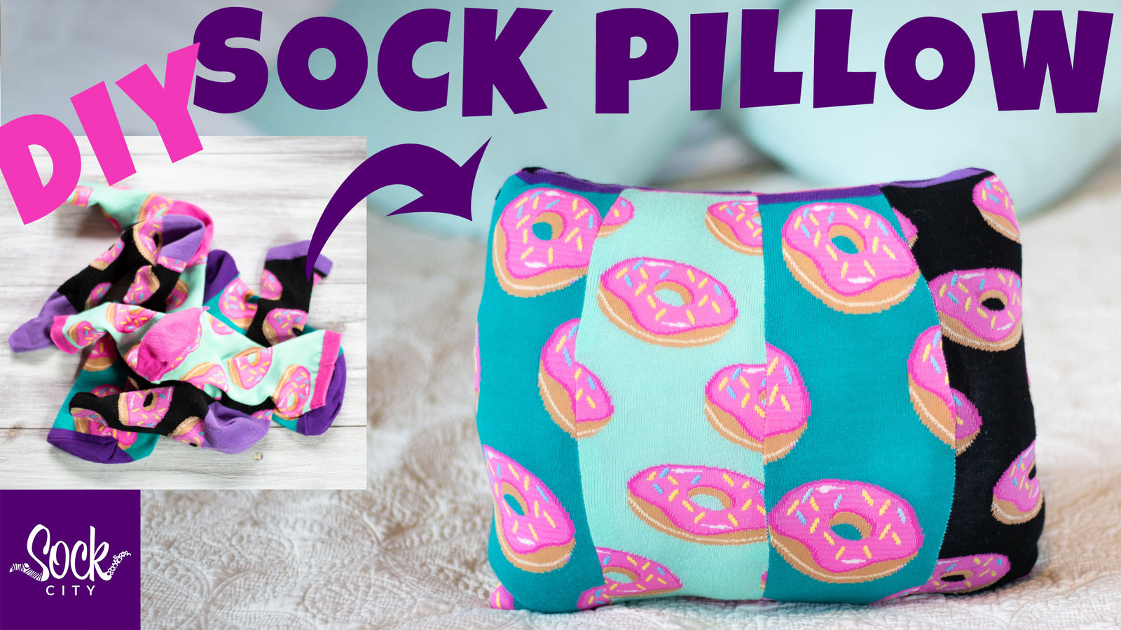 How to Use Socks to Make a Sock Pillow | DIY Decor