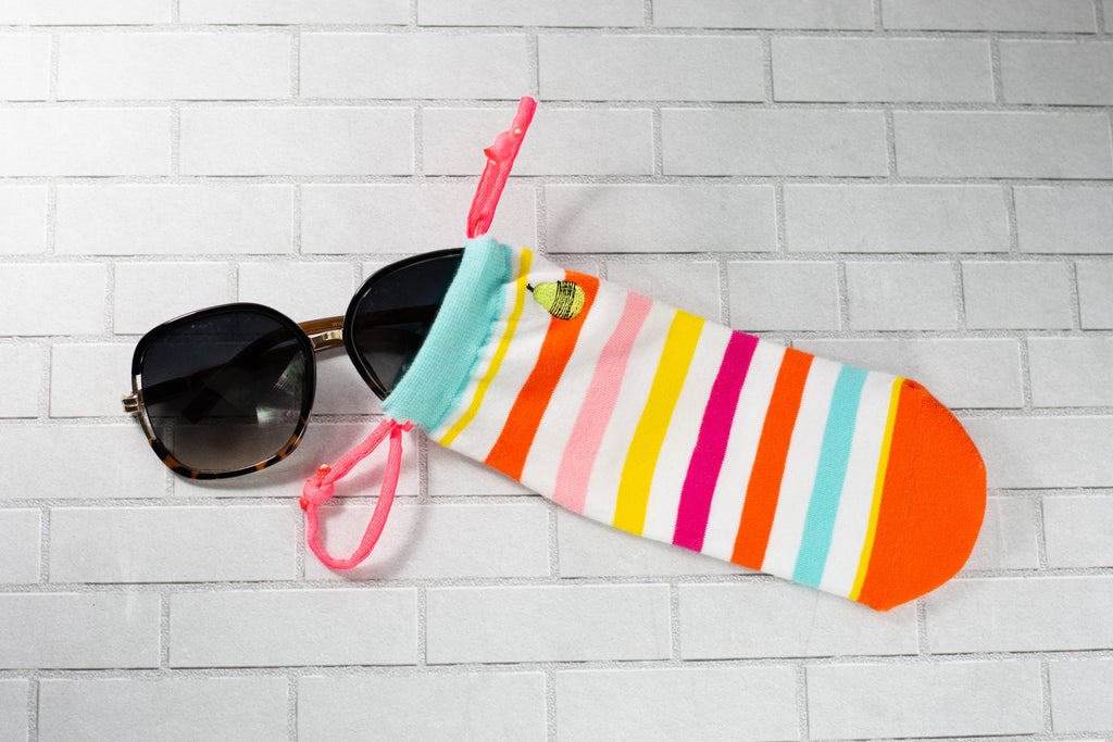 DIY Sunglasses Case - Fun Sock Creations