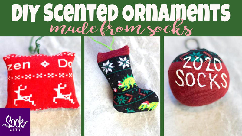 DIY Scented Ornaments | Holiday Gift and Decor Ideas | Made from Socks