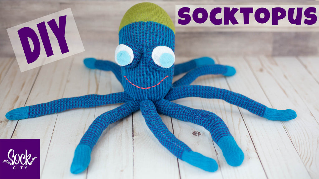 Easy DIY Sock Octopus | SOCKTOPUS