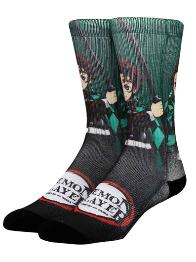 Men's Demon Slayer Tanjiro Sublimated Sock