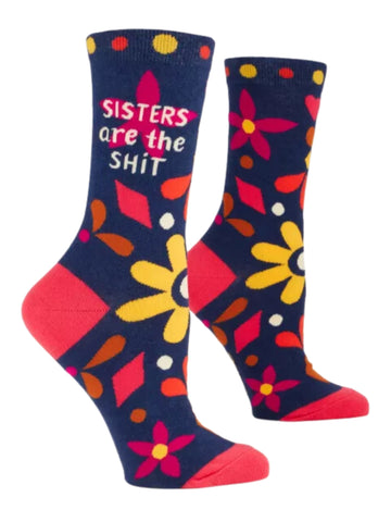 Women's Sisters Are The Shit Socks