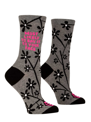 Women's Say It To Your Face Socks