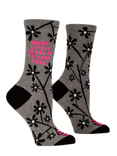 Women's Say It To Your Face Socks