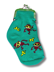 Cool Monkey Sock Coin Purse