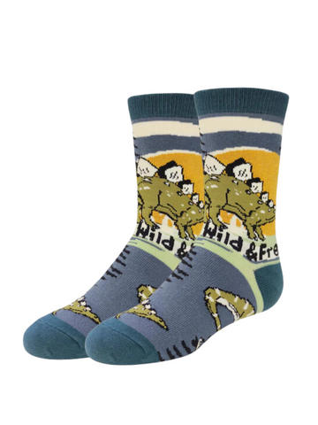 Kid's Wild and Free Socks