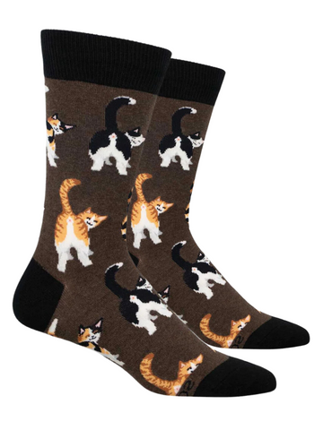 Men's Cat Butts Socks