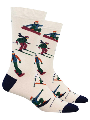 Men's Bamboo Snow Day Socks