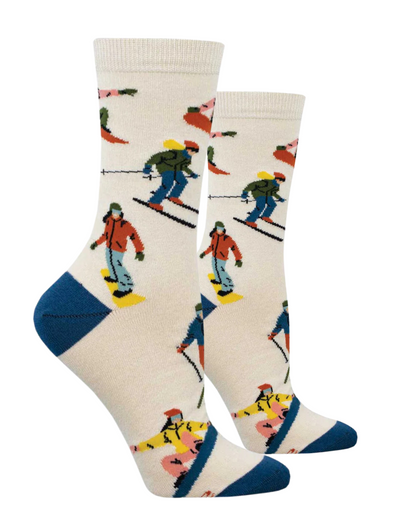 Women's Bamboo Snow Day Socks