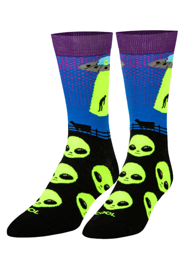 Men's Alien Abduction Socks