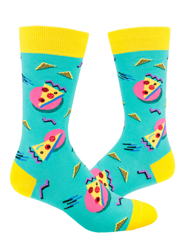 Men's '80s Pizza Party Socks