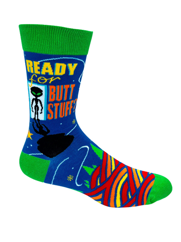 Men's Ready For Butt Stuff Socks