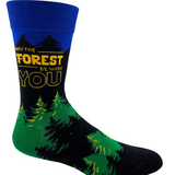 Men's May The Forest Be With You Socks