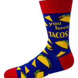 Men's Go Away Unless You Have Tacos Socks