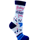 Women's Feeling A Tad Stabby Socks