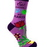 Women's I Wet My Plants Socks