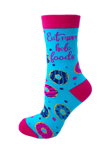 Women's Eat More Hole Foods Socks