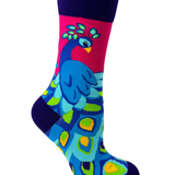 Women's Pretty Little Peacock Socks