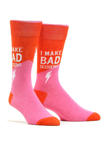 Men's I Make Bad Decisions Socks